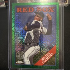 2023 Topps Series 2 - 1988 Topps Roger Clemens Green Refractor /99 @@LOOK@@