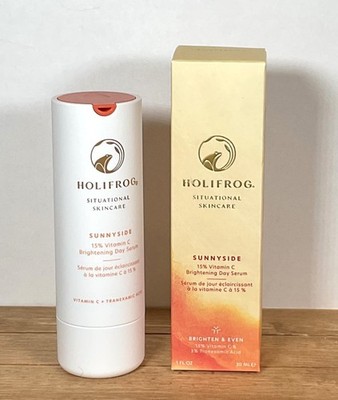 HOLIFROG Sunnyside 15% Vitamin C Brightening Day Serum 1 fl oz EXP 08/28
