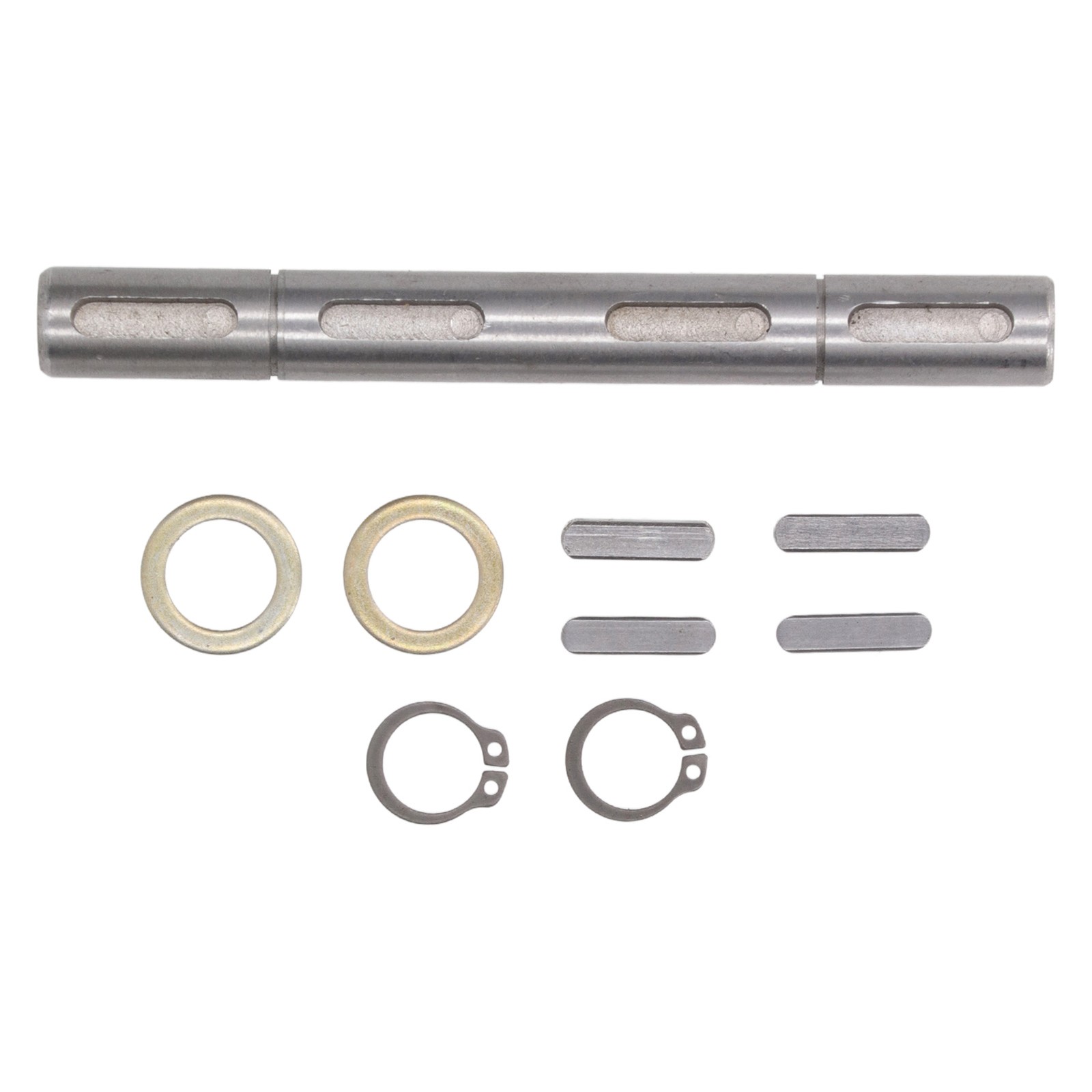 Worm Reducer Double Output Shaft 14mm Diameter 128mm Length Large Bearing