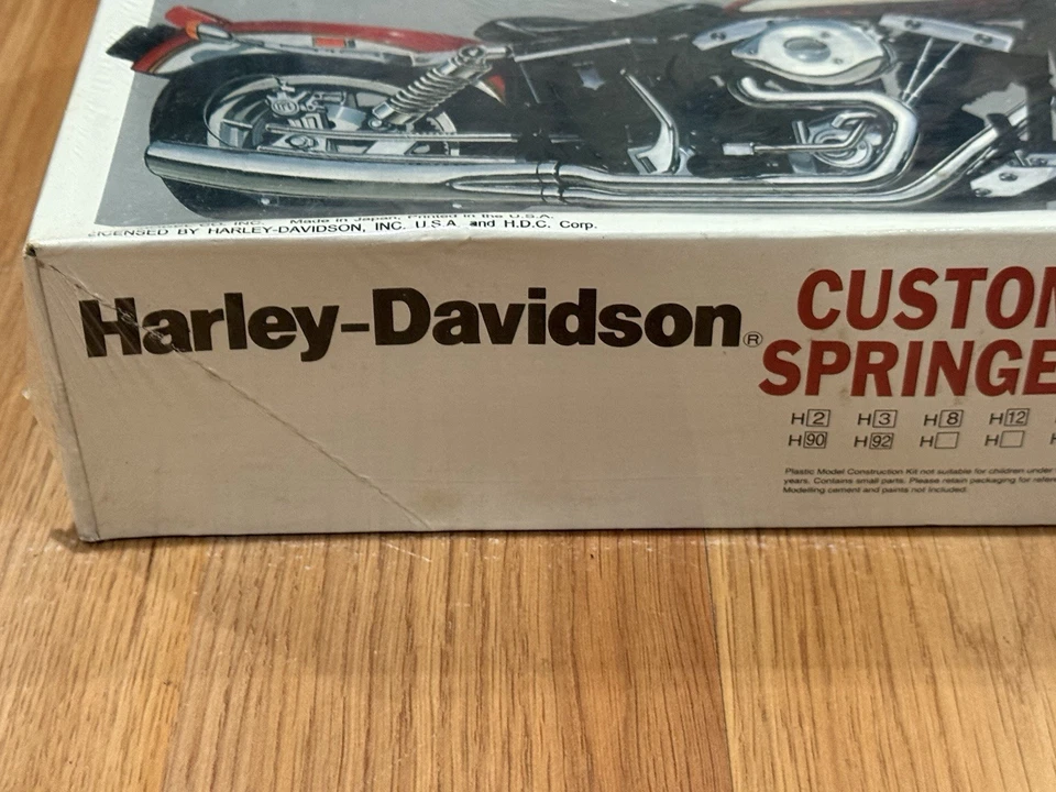 IMEX 1:12 Harley Davidson Custom Springer Plastic Model Kit - NEW - Image 4 of 4