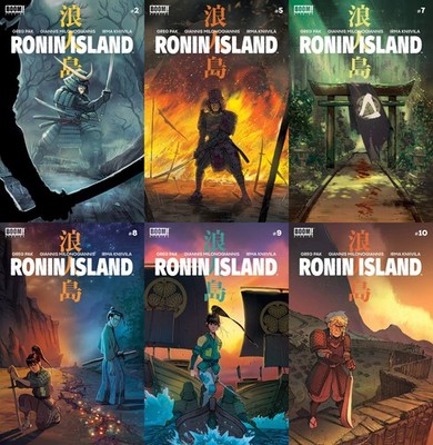 Ronin Island (Issues #2 to #10 inc Variants, 2019-2020)