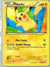 Pikachu - 50/149 - Boundaries Crossed - Common - Damaged on eBay