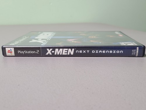 X-Men Next Dimension (PlayStation 2 PS2 2002) completo di manuale e scheda di registrazione - Foto 6 di 6