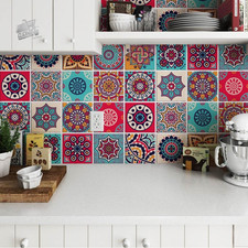 - Stickers Tiles Kitchen Bathroom Tiles Stickers PVC Waterproof Anti-Frost