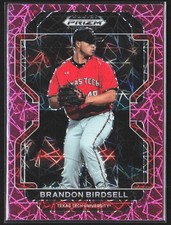 2022 Panini Prizm Draft Picks #PDP143 Brandon Birdsell Neon Pink Velocity