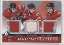 2012-13 SP Game Used Edition Team Canada Fabrics Ryan Johansen Louis Leblanc 8tn