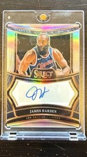 2024-25 Panini Select - Signatures James Harden #SIG-HRD /99 (AU)