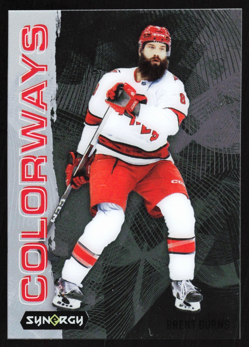 2024-25 Upper Deck Synergy Colorways Brent Burns Carolina Hurricanes #L-63