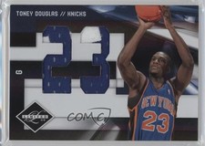 2009 Panini Limited Freshman Jumbo Jersey Numbers Prime 3/10 Toney Douglas 7y2