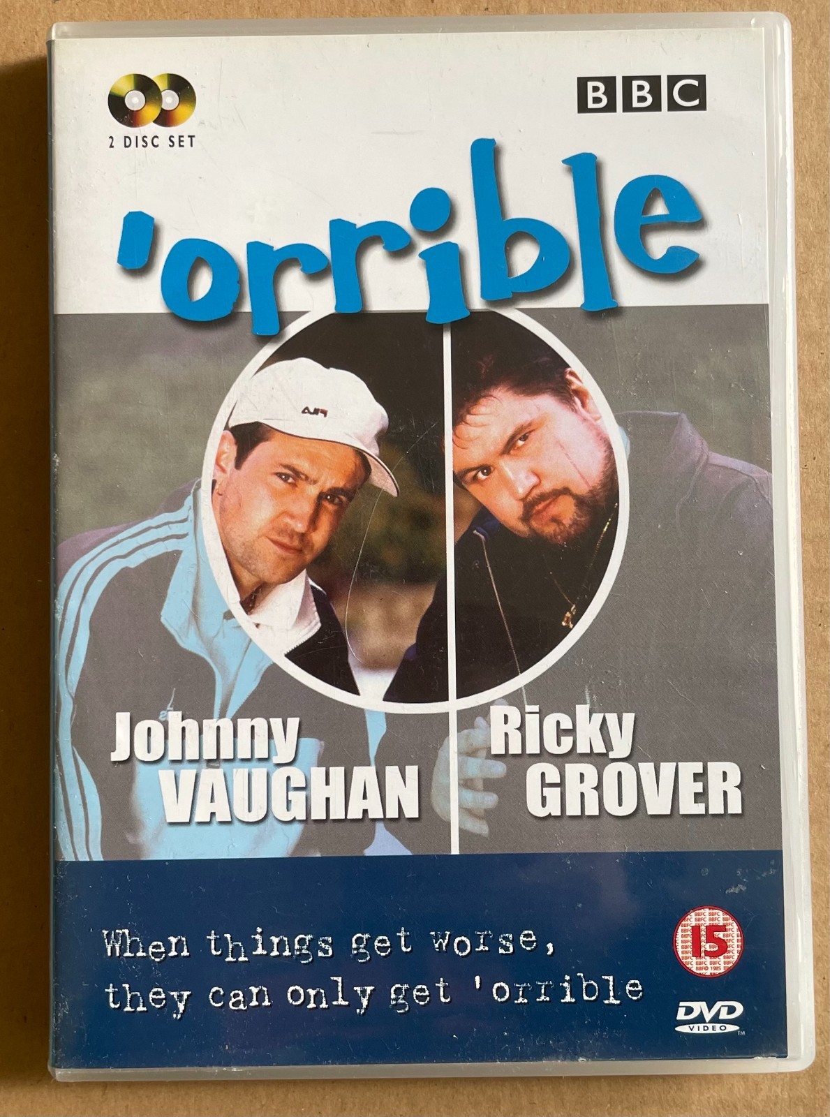 'Orrible DVD (2003) Johnny Vaughan, Ricky Grover BBC Comedy Drama 2 Discs