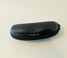 Vogue Eyeglasses Sunglasses Black Hard Zipper Case
