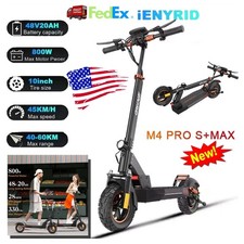800W Electric Scooter 48V 12.5Ah Foldable Off Road E-Scooter iENYRID M4 Pro S 