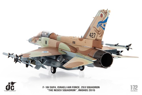 Jc Wings 1/72 JCW-72-F16-012 F-16I Sufa IDF/AF (Negev) Sqn INIOHOS 2015 - Picture 5 of 13