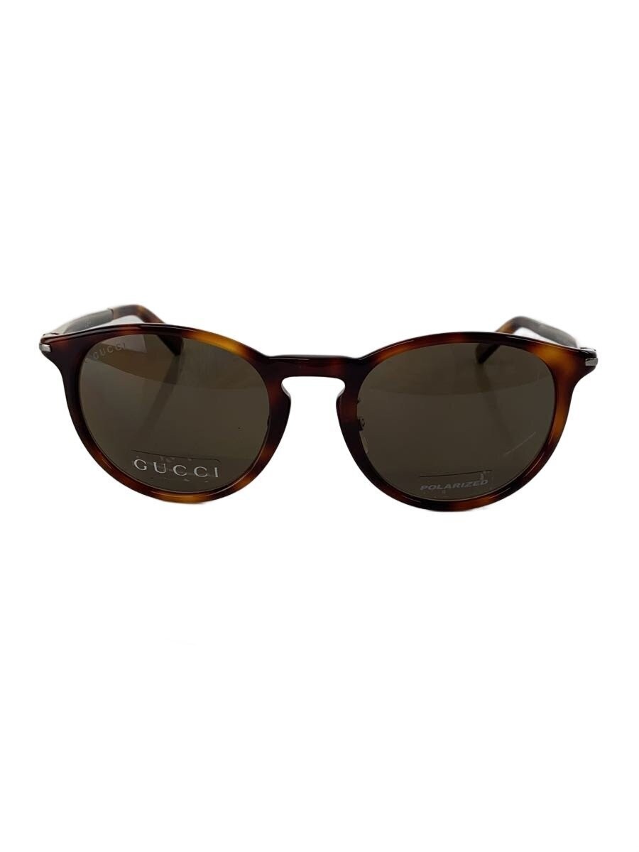 GUCCI Sunglasses Silver Brown Ladies gg1125
