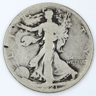 1921-D Walking Liberty Half Dollar AG Silver WLH Fifty Cent Piece 50c