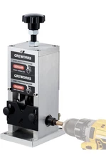 CREWORKS Manual Wire Stripper Machine, 0.06"-1" Wire Stripping Machine, Wire Str