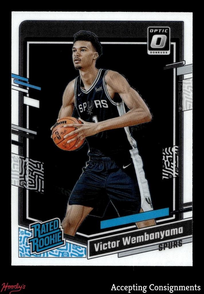 2023-24 Donruss Optic #225 Victor Wembanyama RC RATED ROOKIE Spurs