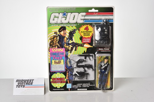 Vintage Gi Joe 1990 DIAL TONE - Sonic Fighters - MOC - HASBRO - Bild 1 von 7