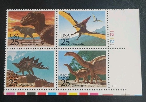 US Stamps SC#2422-2425 PLATE BLOCK OF 4 MNH. Free Shipping! - Picture 1 of 2