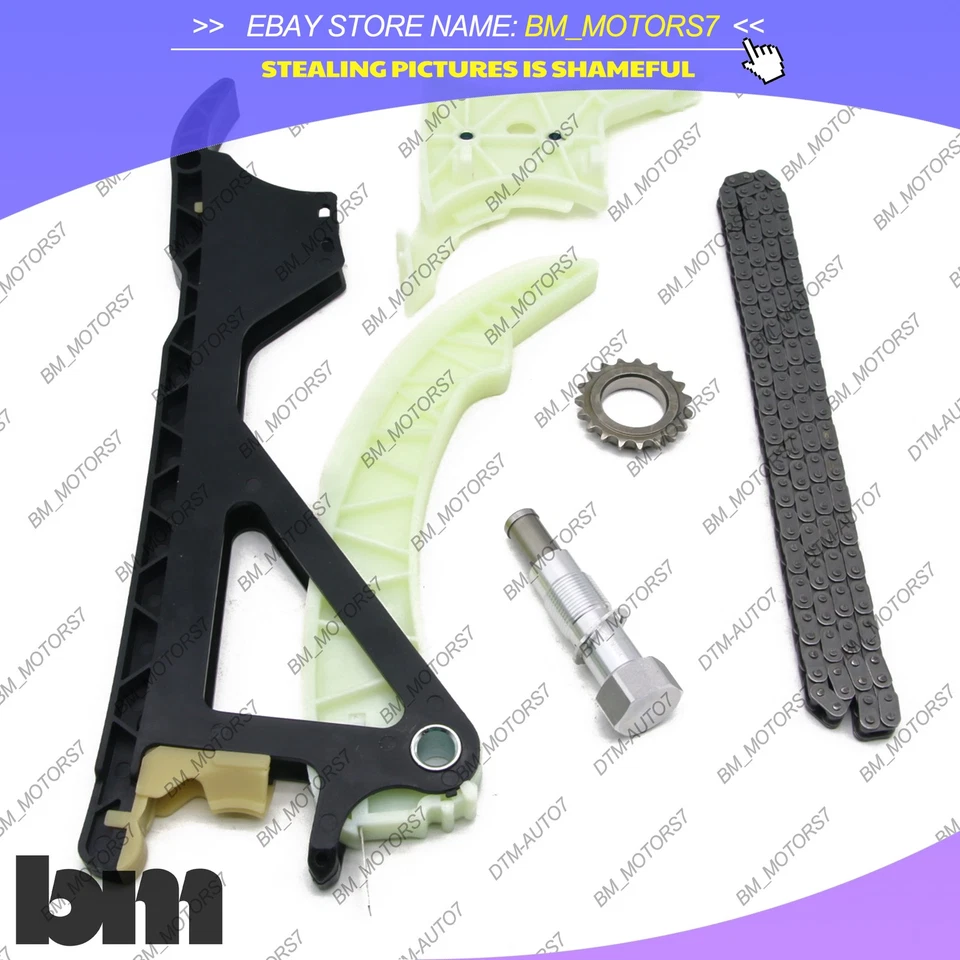Kit de cadena de distribución DAYCO y engranajes VVT para 06-16 BMW 135i 335i 740I Z4 X6 E89 E93 3,0 L Foto 4 de 4