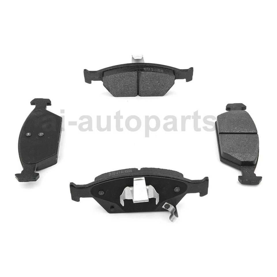 For 2010 2011 2012 2013 2014 Honda City Front Brake Rotors & Brake Pads Kit Set - Image 2 of 4