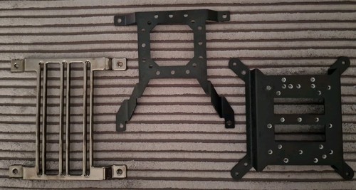 x3 Various Pump Reservoir Combo Brackets 120mm