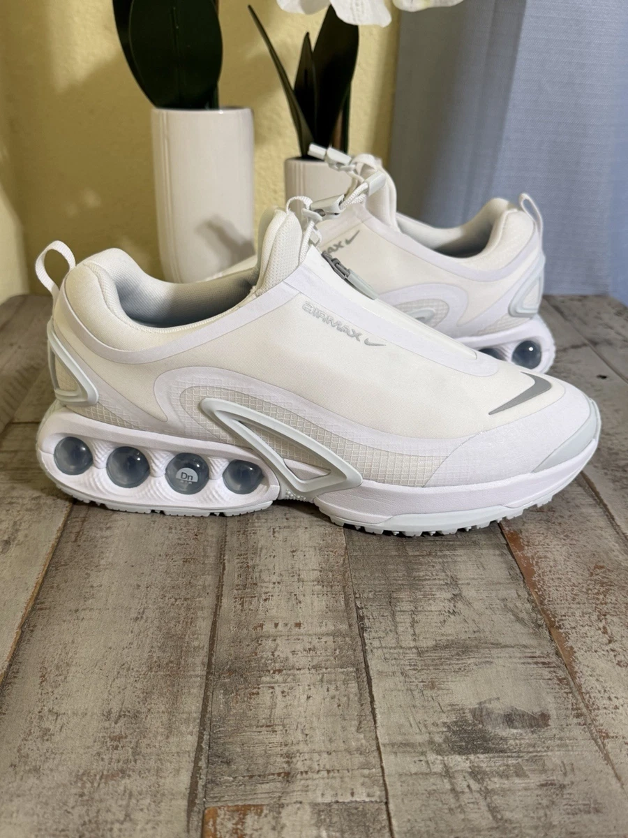 Nike Air Max Dn Roam White Off White Metallic Silver for Sale