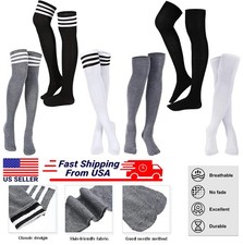 Women Over Knee Thigh Socks Knee-High Warm Stocking Women Boot Sock Leg Warmer