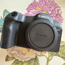 MINT/EXC++ Canon EOS R8 24.2MP Camera Body ONLY - Shutter under 400, w Box
