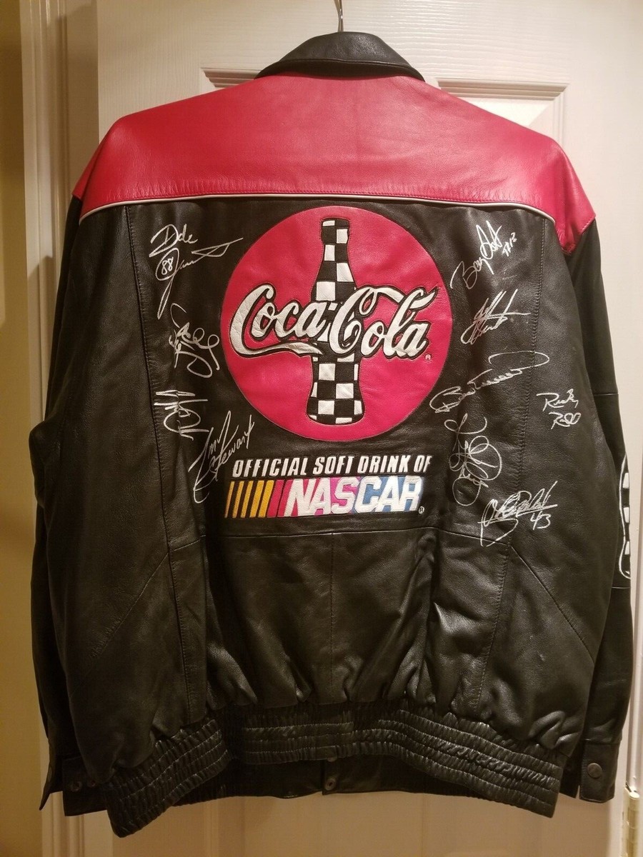 2001 NASCAR/Coca-Cola Racing Family of Drivers Leather Jacket