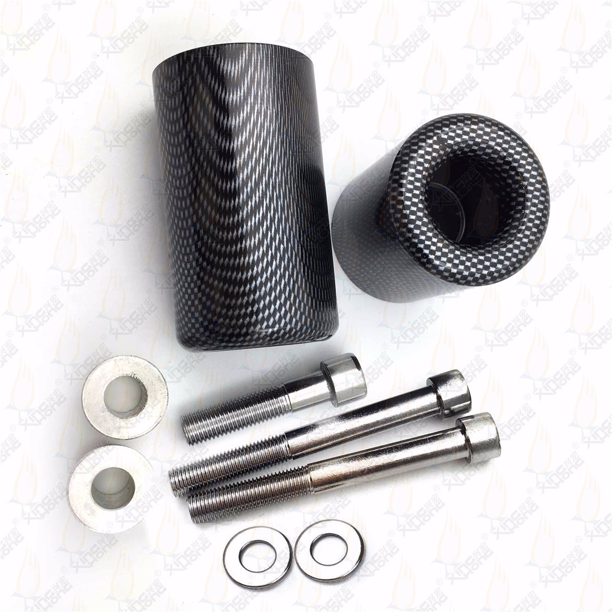 Zx6r Accessories No-Cut Frame Sliders For 2007-2008 Kawasaki Ninja