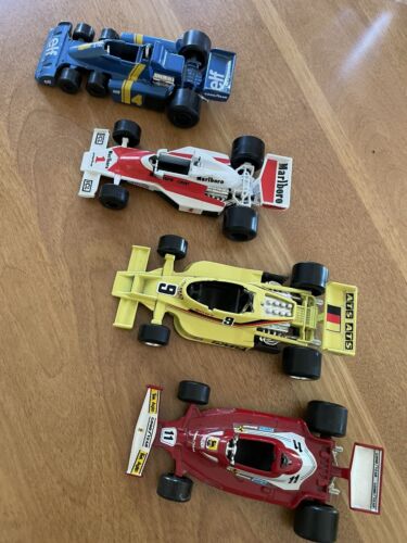 4 Polistil Die Cast 1:32 Cars Goodyear 11, Marlboro 2, Sony 9, Elf 4 made Italy - Picture 1 of 15