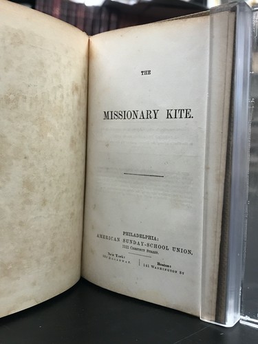 1859 The Missionary Kite - American Sunday school Union Religious Primer - Picture 4 of 11