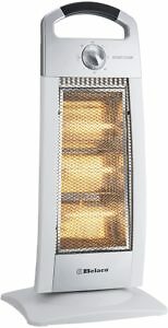 Belaco 400W - 1200W Portable Electric ‎Halogen Heater - black / grey / white