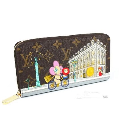 送料込【Louis Vuitton】ZippyCoinPurse 財布 Monogram Vivienne Wallet Louis Vuitton Zippy Limited Edition New Box Receipt