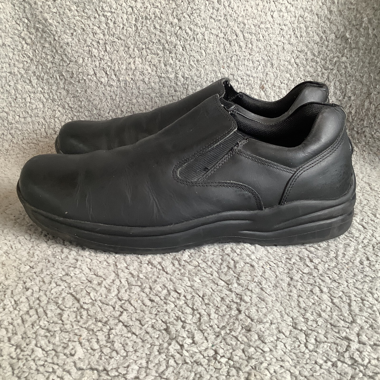 SAOLA Scarpe pull on Deer Stags Path da uomo 11 5 nere S.U.P.R.O. Calzino suola TPR Brasile