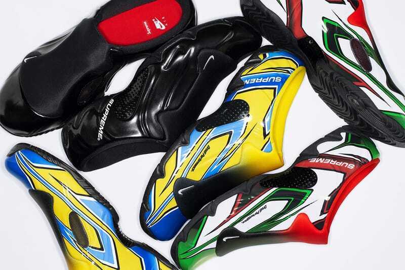 Supreme × Nike Clogposite SP FW24 Black Red Yellow 3colors Supreme × Nike Clogposite SP FW24 Black Red Yellow 3colors