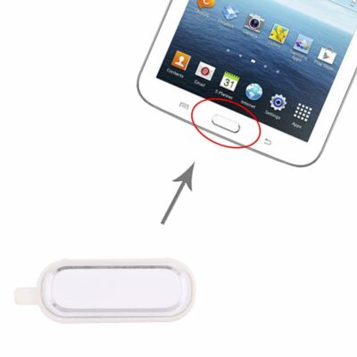 Home Key für Samsung Galaxy Tab 3 7.0 T210/T211/T217 Weiss Button Taste Ersatz