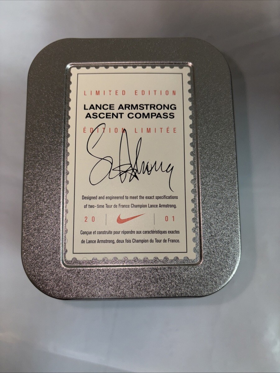 a*a様 LANCE ARMSTRONG ASCENT COMPASS 限定版 2001 Limited Edition NIKE Lance Armstrong Ascent Compass