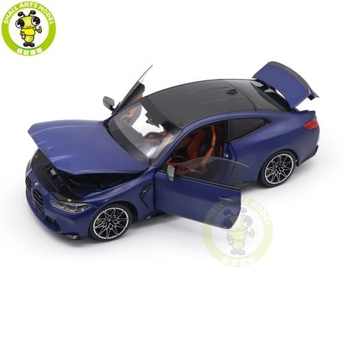 1/18 Minichamps BMW M4 2020 G82 Blue Metallic Diecast Model Toy Car Gifts - Picture 6 of 13