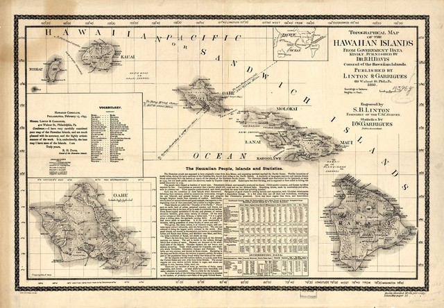 It is an image of Printable Map of Hawaiian Islands with national park map It is an image of Printable Map of Hawaiian Islands with national park map