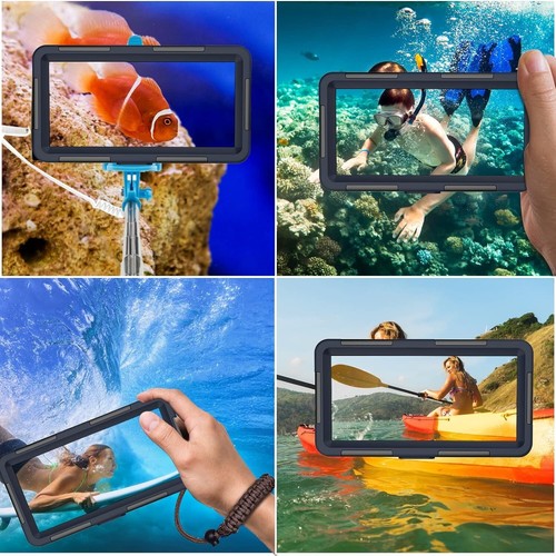 50ft/15m Waterproof Diving Underwater Case for iPhone 14/13/12 Samsung S22/S21 - Picture 6 of 7