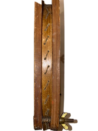 Vintage Spalding Geneva 3D Tennis Racquet with Case! Early 1900’s! Original Gut! - Picture 13 of 15