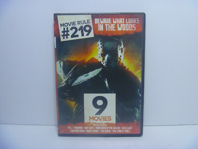Movie Rule #219: Beware What Lurks in the Woods (DVD, 2014, 2-Disc Set) Sealed