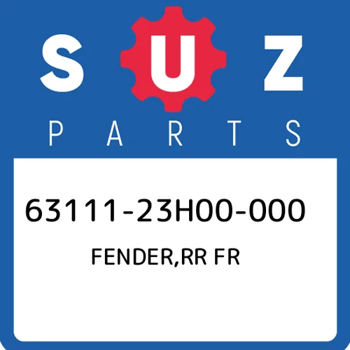 FENDER, REAR FRONT