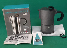 CAFFETTIERA ESPRESSO ECO MORINOX DESIGN NENCIONI-MOLERI ANNI '70. BY78