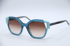 NEW FACE A FACE SPLIT 2 COL 3207 CRYSTAL TEAL BLACK GRADIENT SUNGLASSES 53-20
