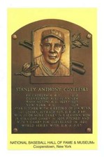 2004 Hall of Fame Cooperstown Postcards #SAC Stanley Anthony Coveleski Indians