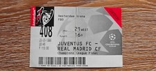 Ticket 1998 Juventus vs. Real Madrid Champions League  33364