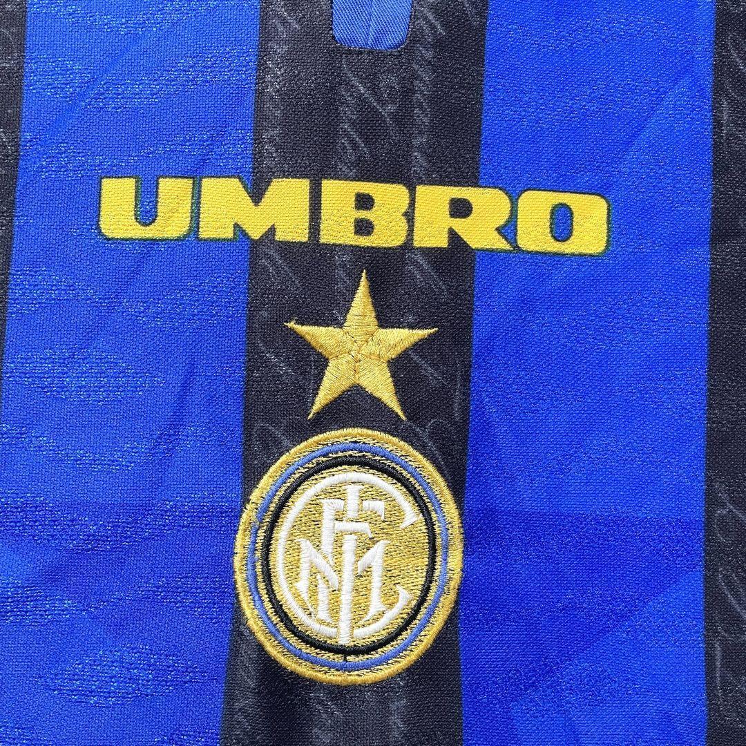 Vintage Inter Milan 97-98 Home Size L Umbro Jersey Original Vintage Inter Milan 97-98 Home Size L Umbro Jersey Original